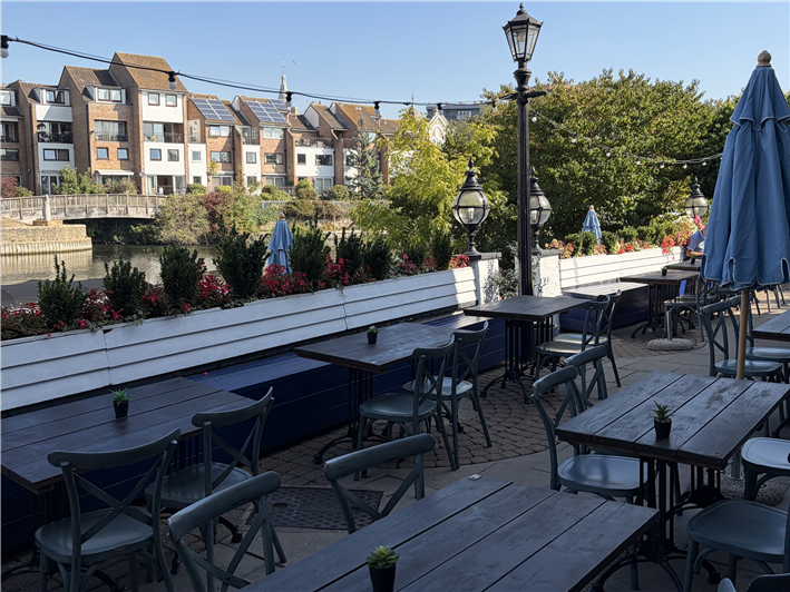 outdoor seating